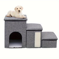 Escalones para mascotas con almacenamiento